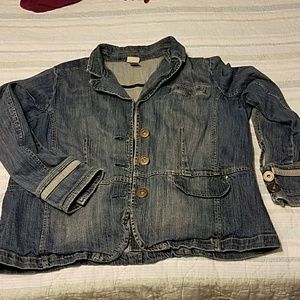 Denim blazer